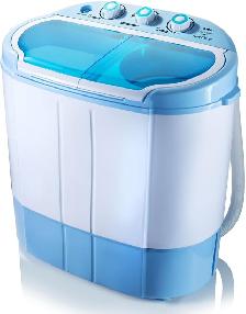 Pure Clean Portable Washing Machine, 2-in-1 Washer & Spin Dryer - Photo 2