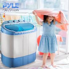 Pure Clean Portable Washing Machine, 2-in-1 Washer & Spin Dryer - Photo 3