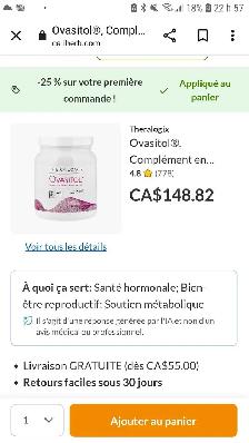 produit féminin