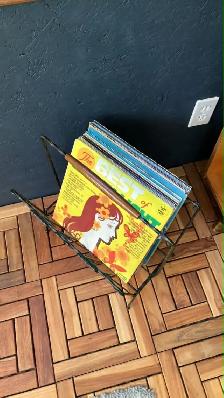 Mid century TEAK TECK Buffet, bibliothèque disque vinyle, bookca - Photo 5