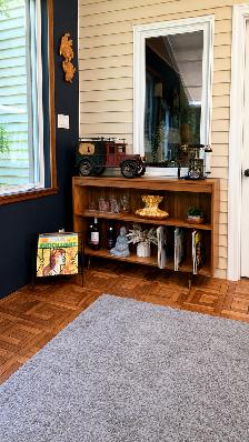 Mid century TEAK TECK Buffet, bibliothèque disque vinyle, bookca - Photo 8