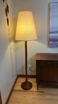 Mid century. TEAK TECK lampe / Buffet, crédence commode, bahut d - Photo 9