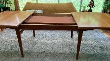 Mid century. TEAK TECK. Ensemble salle à manger. TRÈS GRANDE Tab - Photo 9