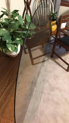 Glass Plateau verre de table rond (48 pouces) FREE GRATUIT - Photo 3