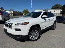 2016 Jeep Cherokee Limited / TWO KEYS / REMOTE STARTER / LOW KMS