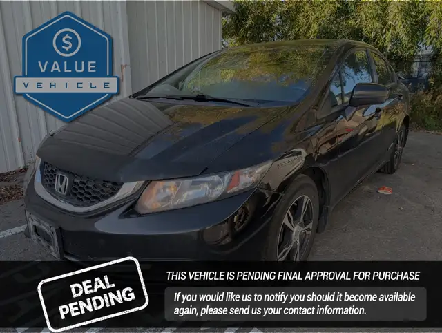 2015 Honda Civic Sedan LX LX Manual