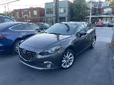 2015 Mazda MAZDA3 GT HEADSUP DISPLAY, BACKUP CAM, NAV, HEATED S