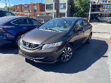 2013 Honda Civic EX SUNROOF, BACKUP CAM, HEATED SEATS, SAFETY