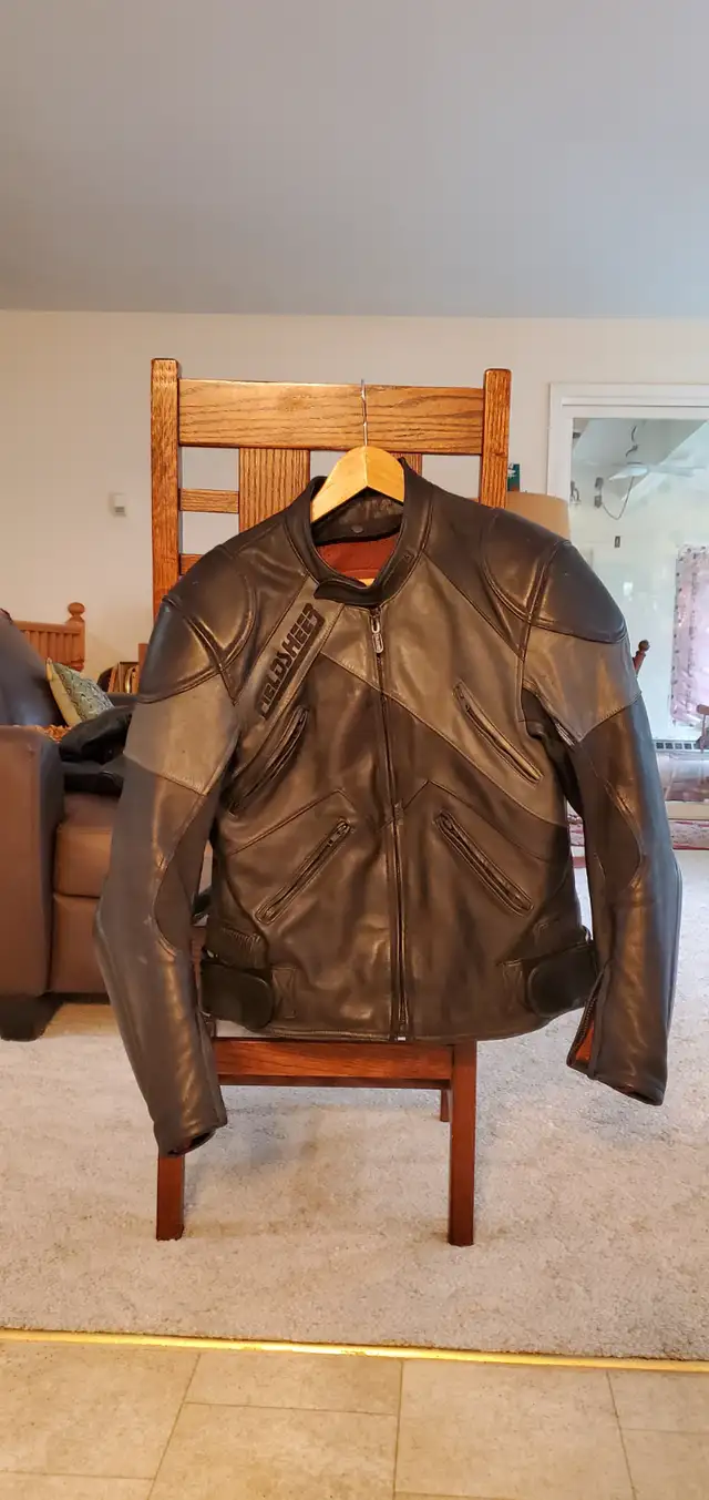 Motorcycle leather suite (Fieldsheer)