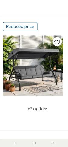 Patio furniture