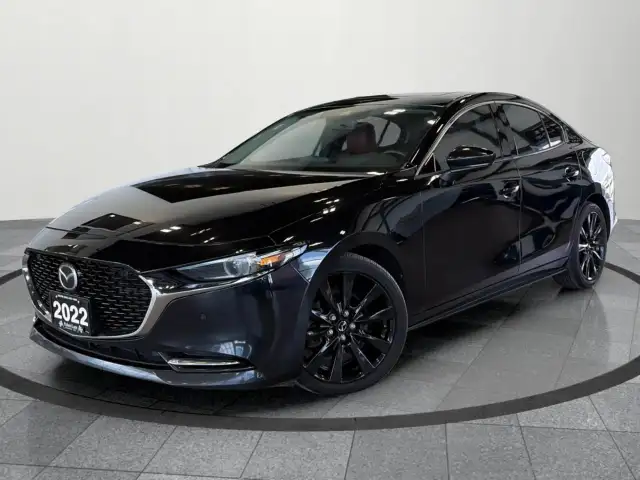 2022 Mazda 3 GT w/Turbo GT|All Wheel Drive|Red Interior