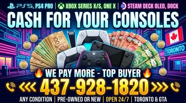 Cash For used PLAYSTATIONS