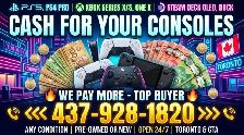 Cash For used PLAYSTATIONS