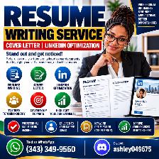 RESUME WRITING SERVICE, COVER LETTER, LINKEDIN OPTIMIZATION