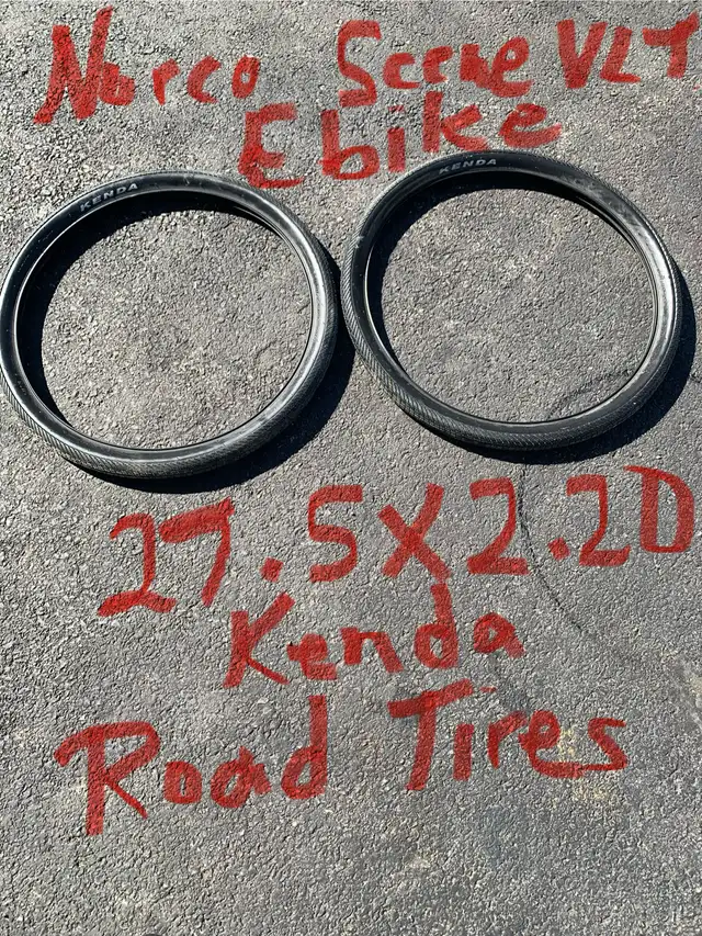 NORCO E-BIKE ROAD TIRES/27.5 x 2.20 size