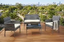 Brand New 4pcs Rattan Conversation Patio Set Special $259 - Photo 6