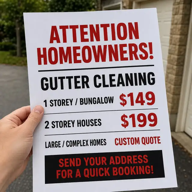Gutter Cleaning in Stoney Creek