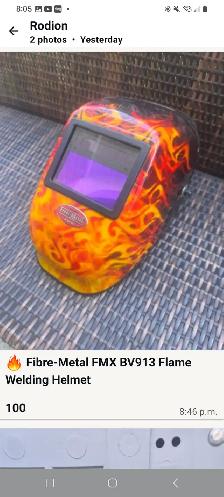 Fibre-Metal FMX BV913 FlameWelding Helmet