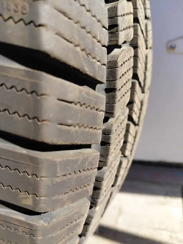 Winter Tires mounted on Aluminum Wheels