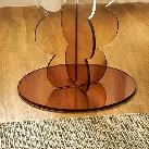 Brand New Acrylic Round Side Table Special Selling $59 - Photo 4
