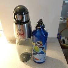 10 CONTENANTS D'EAU OU CAFÉ 6 MÉTAL 4 PLASTIQUE: $3.00 CHACUN - Photo 3