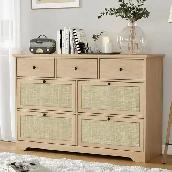 Brand New 7 Drawer Rattan Dresser Special Selling at $199 - Photo 6