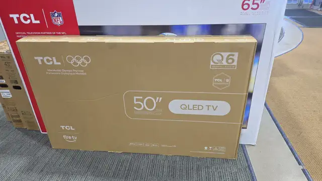 TCL 50' 4K FULL HD TV MODEL