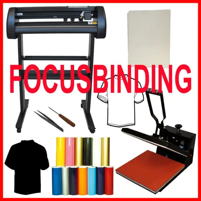 Thanksgiving Sale 15x15' Heat Press 28' Plotter Cutter Combo Set