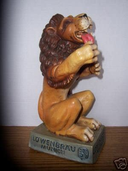 Vintage Lowenbrau Munich Mascot Lion