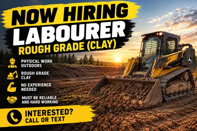 need rough grading helper