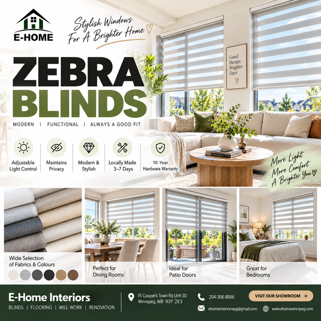 Best quality lowest price window covering in Winnipeg