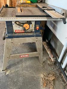 10" Ryobi  table saw