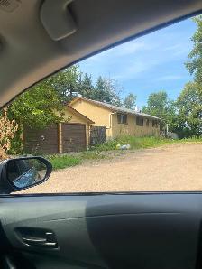 Double Unheated Garage at my farm in SW Edm city limit