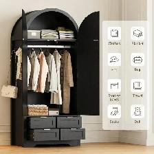 Brand New 2-Door Arch Wardrobe Special Selling at $199