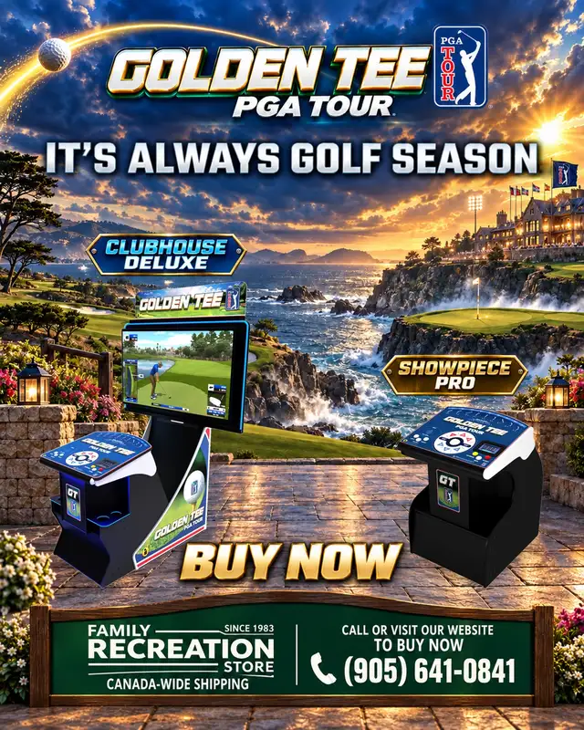 Golden Tee PGA TOUR Clubhouse Deluxe | Markham