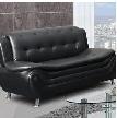Thick Luxury Pillow Top Tufted Premium Faux Leather Sofa/Couch . - Photo 3