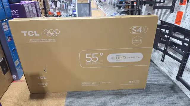 TCL 55'4K UHD TV