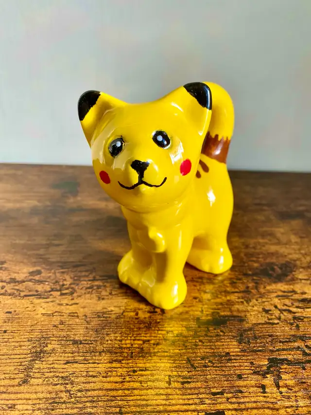 Pikachu Cat Hybrid (Pokemon Sculpture)