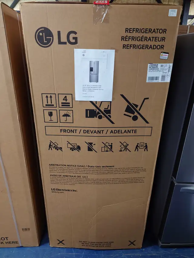 LG '30' Stainless Steel French Door Fridge on Sale‼️