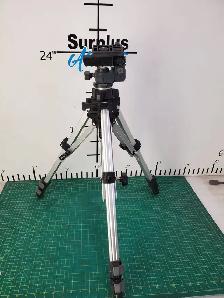 SLIK 88N 88-N Adjustable Aluminum Tripod with Pan Tilt Head