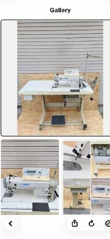 Juki DDL - 5550 N -7   CP -130/SC- 1 Tysewing industrial machine