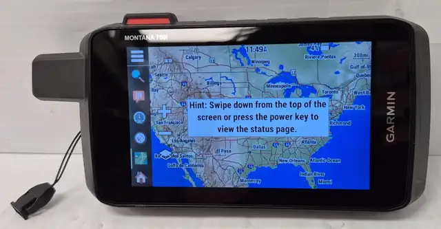 (N9747762) Garmin MONTANA 750I GPS