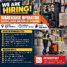 WAREHOUSE OPERATOR – LAVAL