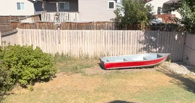 Aluminum Sears Boat with trolling motor and battery charger
