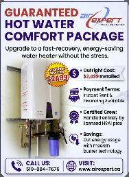 WATER HEATER WATER HEATER TANKLESS WATER HEATER INSTALLED