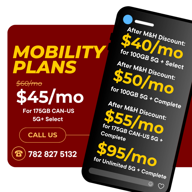 Mobility Plans | 100GB for $35