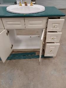 White Bathroom Vanity - Photo 4