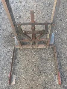 Vintage activated ice block hand truck - Photo 3
