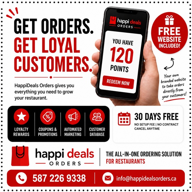 Restaurant - Get a free website