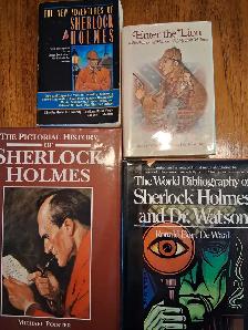 EIGHT SHERLOCK HOLMES BOOKS - Photo 2